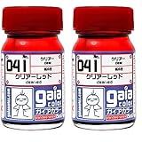ガイアノーツ(Gaianotes) ガイアカラ- 15ml 041 クリアーレッド (× 2)
