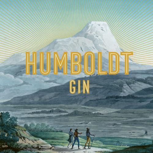 Humboldt Gin 43% vol. (1 x 0,7l) | Rye Dry Gin mit Wacholder-Note und würzigem Aroma | Premium Gin aus Berlin | Ideal für Gin Tonic, Longdrinks oder Cocktails