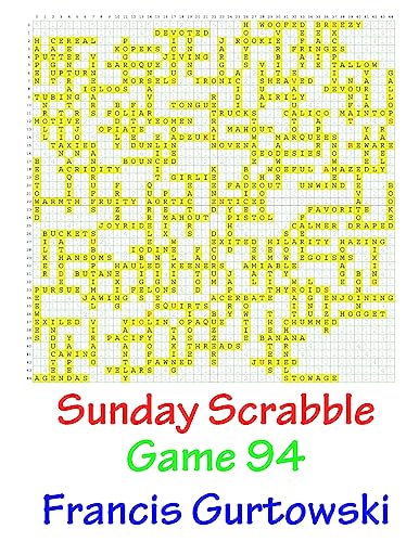 Sunday Scrabble Game 94