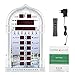 Produktbild Muslimische Azan Alarm Wanduhr, Islamische Automatische Wanduhr, Azan Gebet Uhr, Digitale Muslimische Gebet Alarm Athan Islam für Gebet muslimische Gebet, EU-Stecker