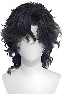 ウルフカット ウィッグ 短髪 レイヤードカット パーマ ショートかつら 耐熱カツラ 男女兼用 コスチューム小物