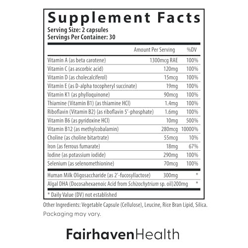 Fairhaven Health Postnatal Multivitamin Essentials