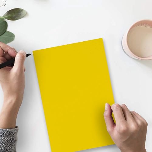 Miniatura 6 de JAM PAPER Cartulina coloreada de 65 libras, cobertura de 8.5 x 11 pulgadas, 6.21 ozm, reciclada, color violeta, 50 hojaspaquete