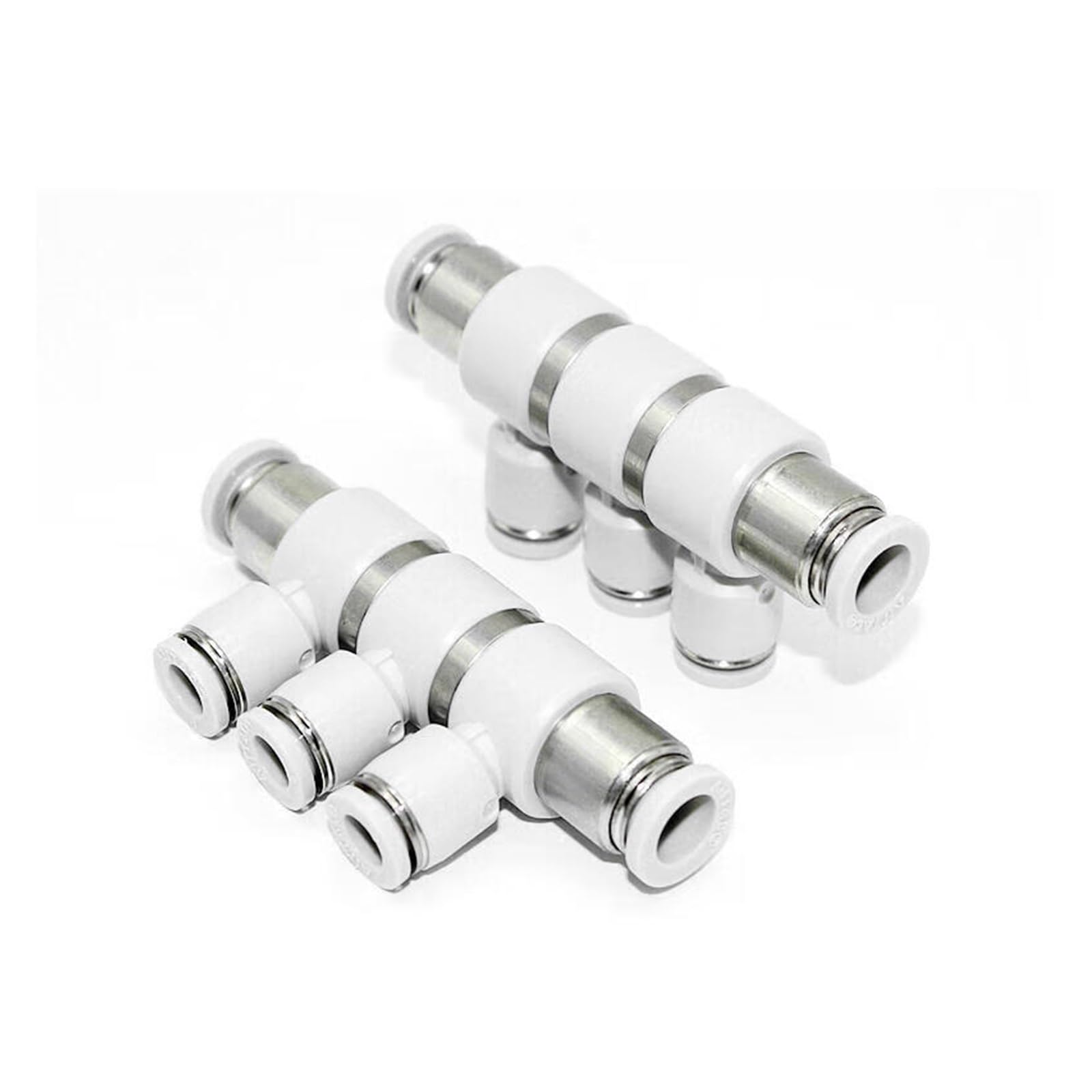 Réducteur rotatif à cinq voies PHK10-8 raccord pneumatique industriel pour réseau air comprimé