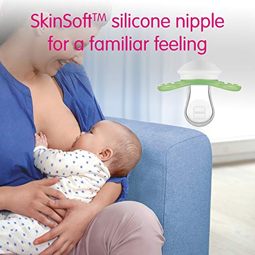 Mam Mini Air Pacifiers, Mam Sensitive Skin Pacifier 0-6 Months, Best Pacifier For Breastfed Babies, Baby Boy Pacifiers, 0-6 (Pack Of 2) #TOP5