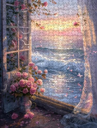 Juego educativo para toda la familia: puzzle 5000 piezas de mar para regalo