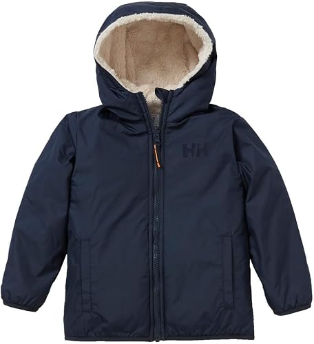 Helly-Hansen Kids Champ Reversible Jacket, 600 Navy, 1