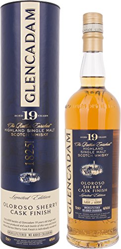 Glencadam 19 Years Old Oloroso Sherry Finish Whisky mit Geschenkverpackung (1 x 0.7 l) Cover