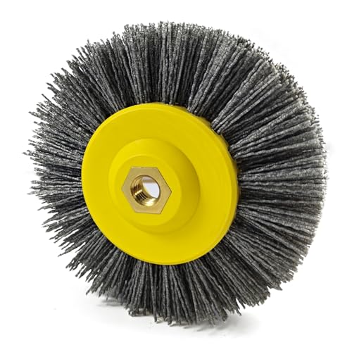 Langlebiger M14-Mutterdraht Drahtbürste, Effizientes Schleif- und Polierwerkzeug, Geeignet für die Reinigung von Metalloberflächen, Winkelschleifer Geeignet (pornografische, Durchschnittsgröße)