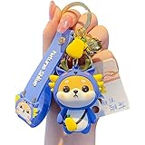 [AIXUAN] かわいいアイデア十二支モチーフラッキーアニマル柴犬ペンダントキーホルダーキーホルダー、キーリング愛好家バレンタインデープレゼントペンダントハンドバッグリュックサック、車の鍵手首ベルト (ドラゴン)