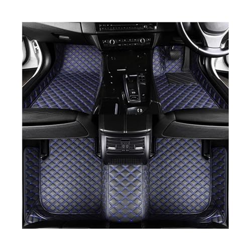Tapis de sol voiture en cuir luxe imperméable pour X1 RHD