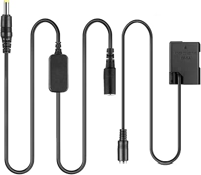 12V-24V Adapter Charger Step-Down Cable EH5 + EP-5A EN-EL14 Fake Battery for Nikon P7000 P7800 D5500 D5600 D3300 D3400 D5100 D5300