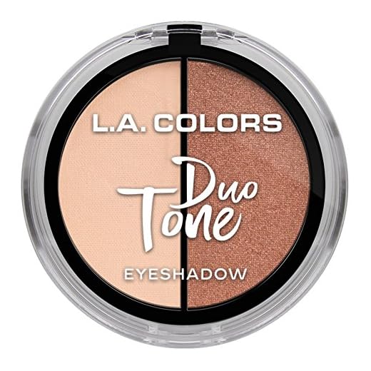 L.A. COLORS Duo Tone Eyeshadow, Glow CES261