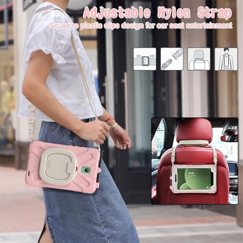 Protection Samsung Galaxy Tab Active5 Active3 anti-choc JZ rose durable - 6
