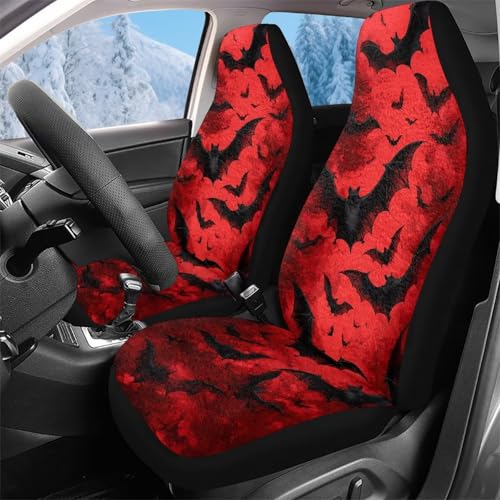 Housse de siège auto rouge pour relooker l'intérieur de votre SUV