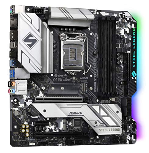 ASROCK B460M STEEL LEGEND Ondersteunt 10e generatie Intel® Core™-processors(Socket 1200) moederbord - Image 7