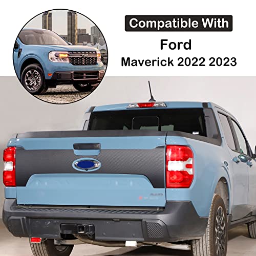 Image of Car Truck Tailgate Decal Sticker Wrap Compatible with Ford Maverick 2022-2024 Pickup Trucks Tailgate Blackout Decal Graphics Vinyl Decal Precut Sticker Printing Modelling Decor Exterior Accessories
