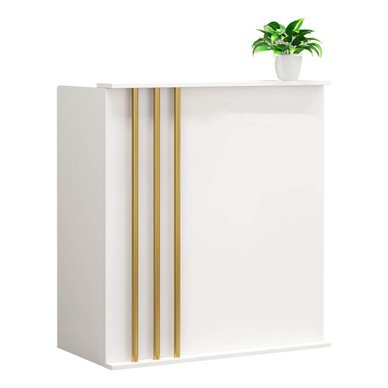 Empfangstresen, Kassentheke, Kassenschalter, Büroschranktisch mit Schubladen, moderner Kassenschalter, Bekleidungsgeschäft, Empfangstresen mit abschließbarer Schublade für Einzelhandel, Kass