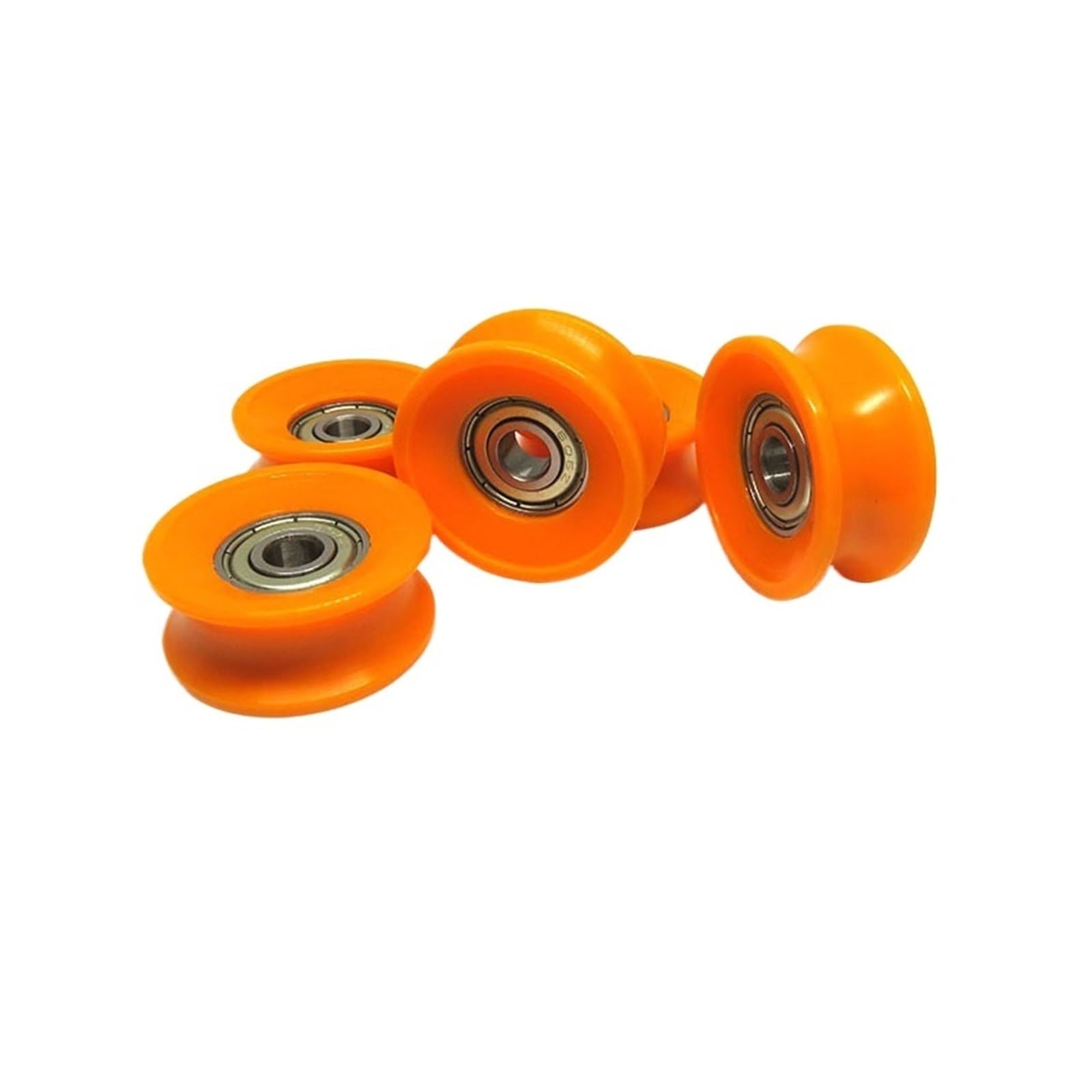 Roulement en Pom BSU60630-13 : lot de 4 poulies en U de 30 mm