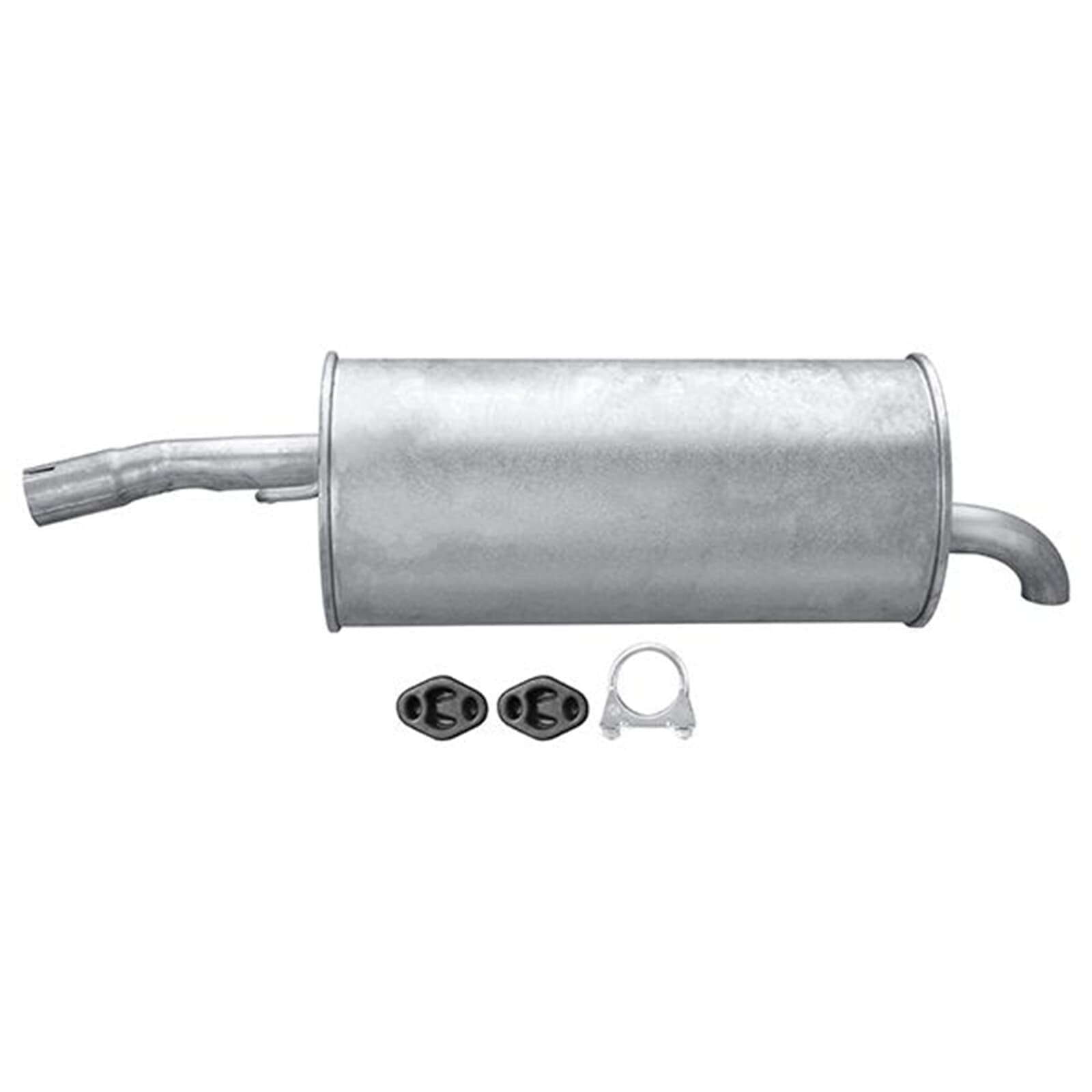 HELLA 8LD 366 030-131 Tłumik końcowy - Easy2Fit® Kit - z tyłu - jednoczęściowy - Komplet z elementami do montażu