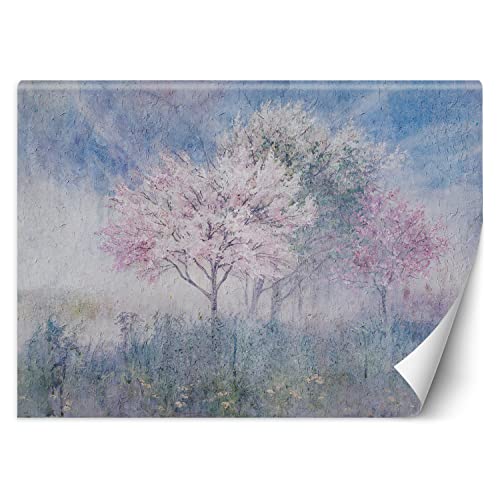 Feeby Carta da Parati Alberi Prato Natura 200x140