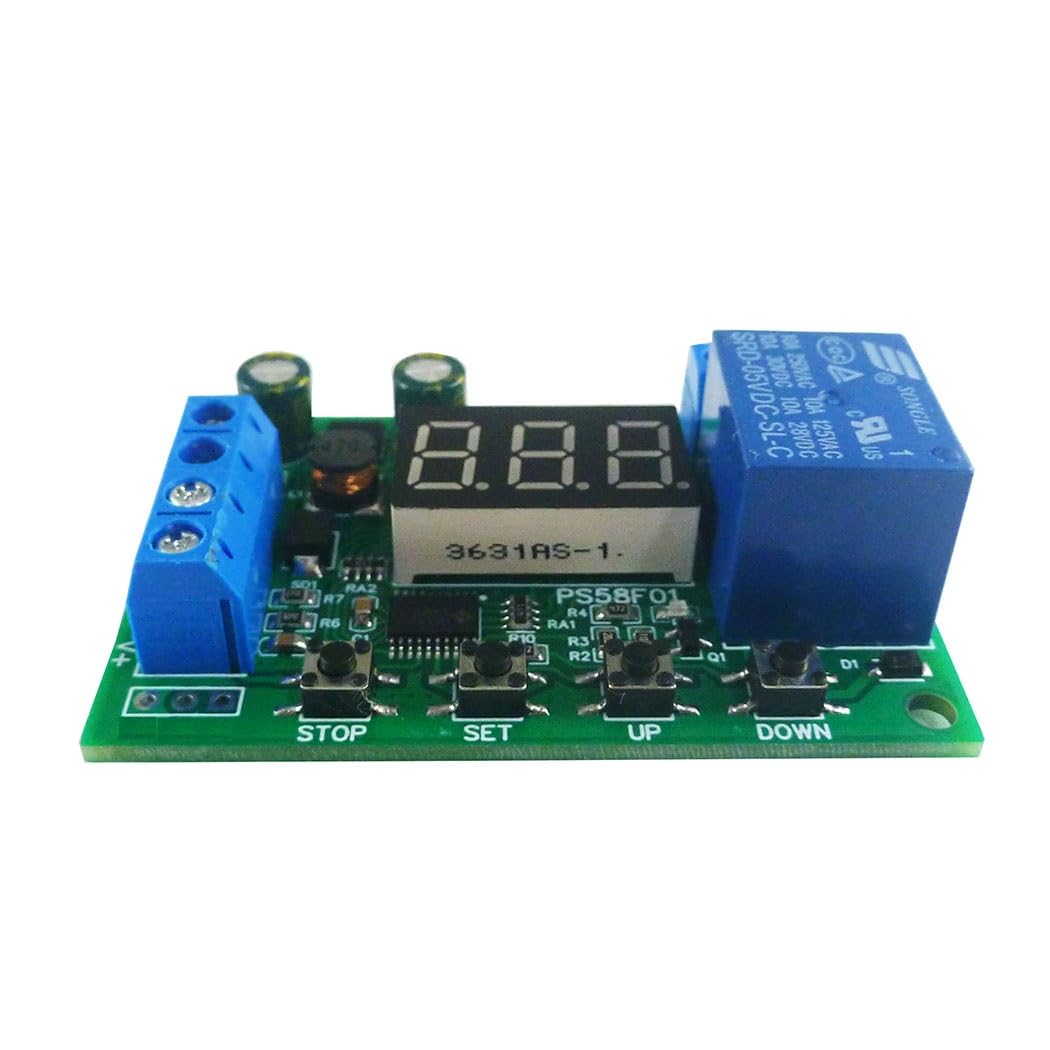 DC 3-60V Battery Charger Discharger Control Undervoltage Overvoltage Protection Board Auto Cut Off (5 PCS)