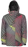 Quiksilver Herren Snowboardjacke Funktionsjacke Jacke (Grau, S)