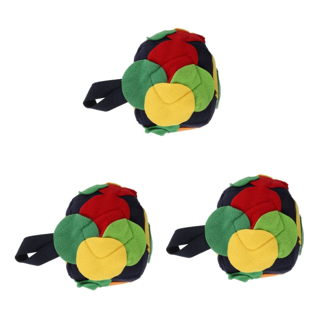 BESPORTBLE 3pièces Dog Snuffle Jouet Interactif De Recherche Alimentaire pour Chiens Stimulateur Olfactif pour Ennui Et Entraînement des Chiots