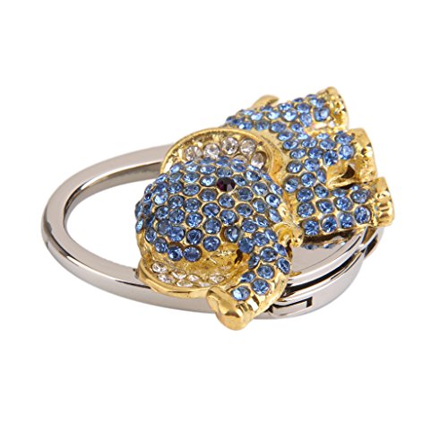 Tavolo Pieghevole Borsa Strass Borsa Blu Elefante