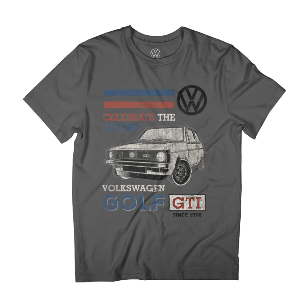 Volkswagen Men's Charcoal Gti Legend T-Shirt