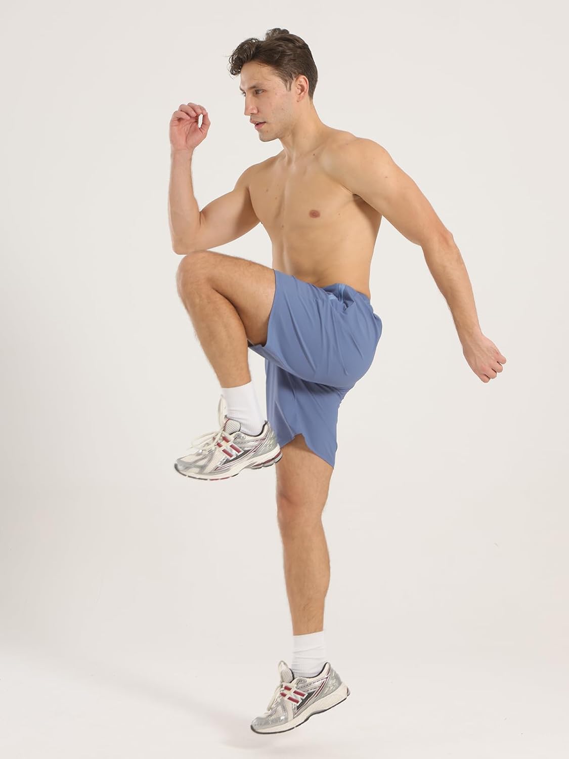 TXJ Sports Men's Athletic Shorts with Zipper Pockets 9" Running Shorts Men Quick Dry Gym Workout Short Lightweight - Image 5