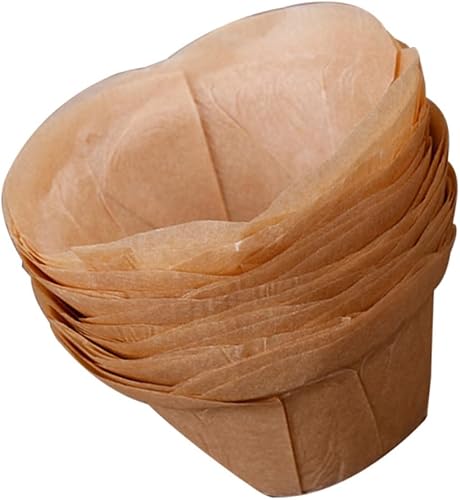 Miniatura 5 de BESTOYARD 150 Pcs Events Cake Decorating Cake Paper Cups The Weddin Cupcake Cups Led Armband Balloon Arch Clips Packing Paper Lotus Cupcake Wrappers