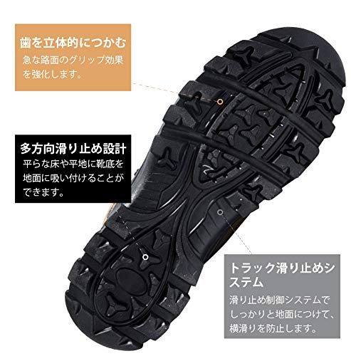 最安値 Tongyanwuji トレッキングシューズ メンズ レディース ハイカット 軽量 ハイキングシューズ 厚い底 暖かい 防滑 登山靴 ハイシューズ 耐摩耗性 アウトドア スエード ハイシューズ ウォーキングシューズ 男女兼用 大きいサイズの価格比較