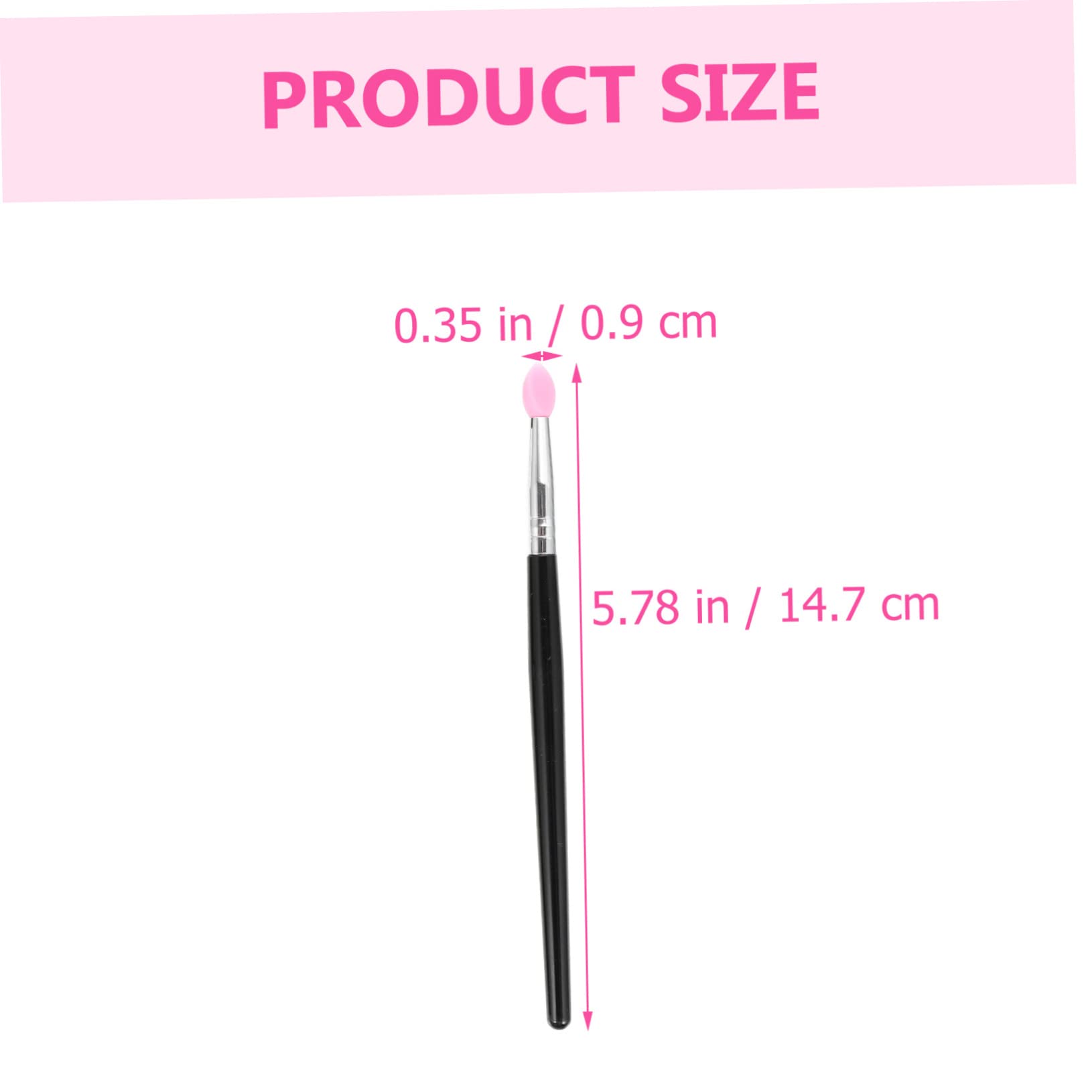 Healeved 15pezzi Per e Ombretto Applicatori Cosmetici Silicone Per Per Make-up e Compleanno