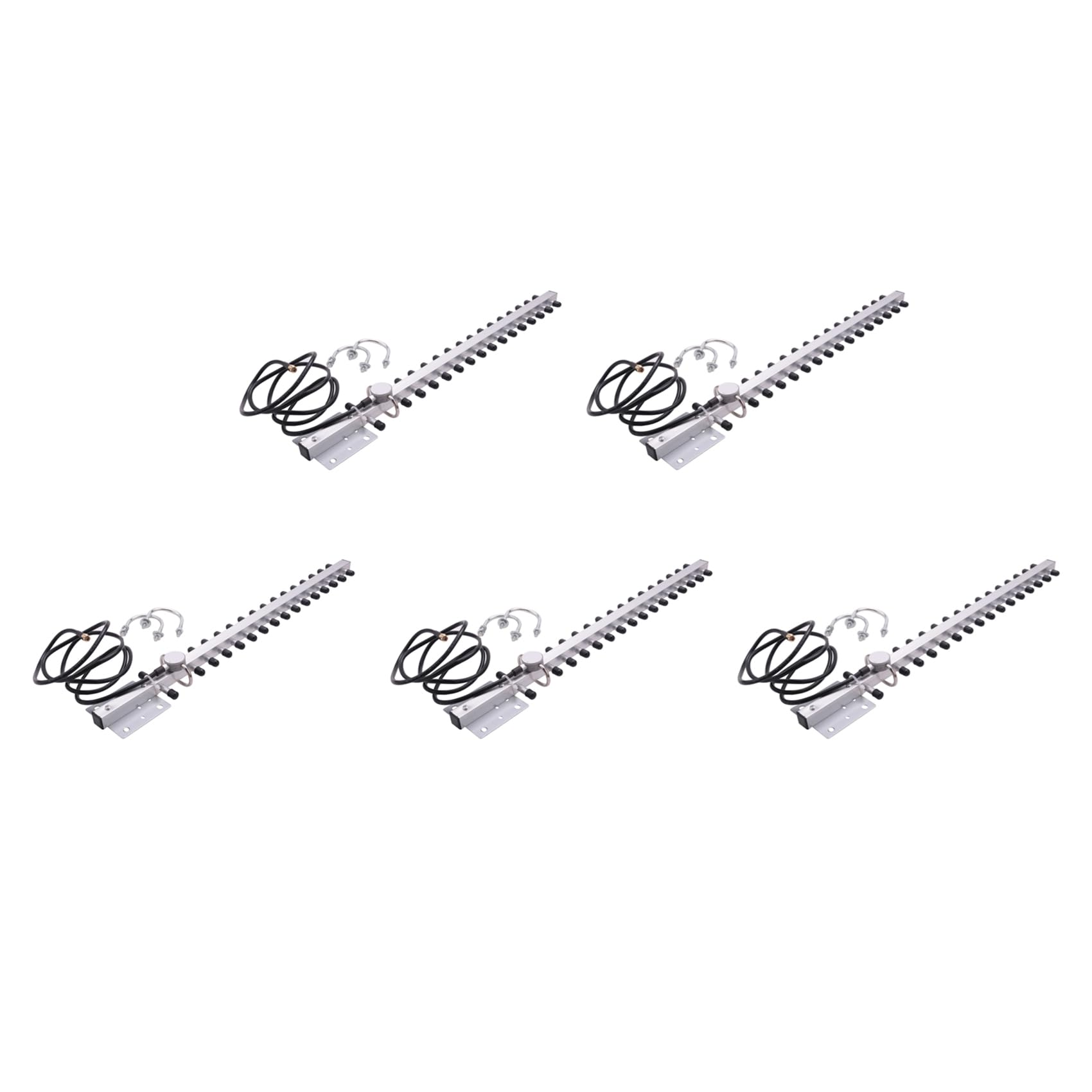 5X 2.4Ghz Antenne WiFi 25Dbi Rp SMA Câble Modem Modulaire Amplificateur Directionnel Antenne sans ExtÉrieure
