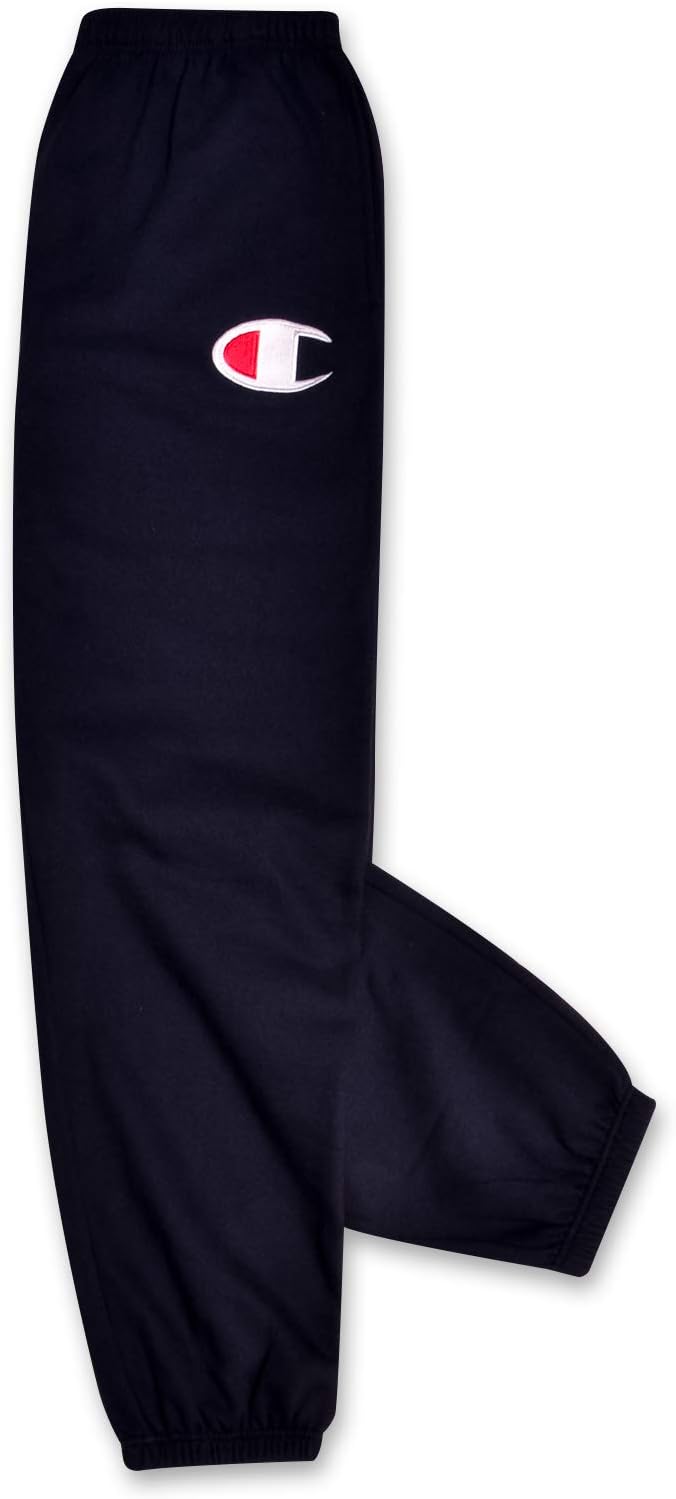 Champion Big and Tall Sweatpants for Men - Fleece Jogger Sweatpants Embroidered - Image 2