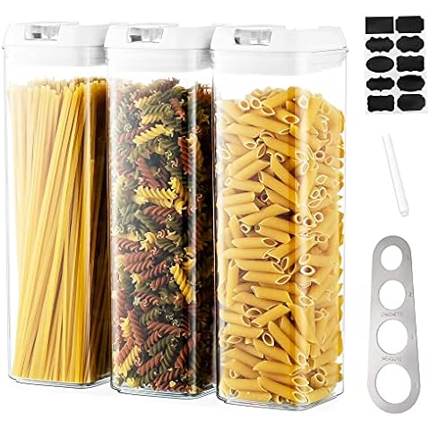 Recipientes de plástico para pasta herméticos Hanobe Cover