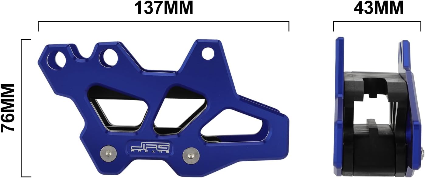 JFG RACING Dirt Bike Chain Guide,CNC Motorcycle Rear Chain Guard for YZ125 YZ250 08-23/YZ250F 07-23/YZ450F 07-22/YZ125X 17-23/YZ250X 16-23/WR250F 07-23/WR450F 07-23/YZ250FX 15-23/YZ450FX 16-23