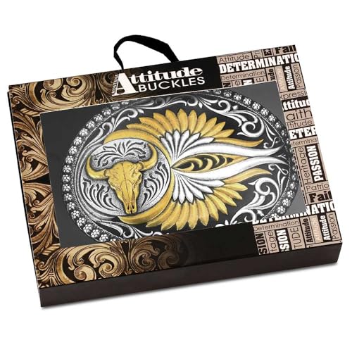 Image of Montana Silversmiths Southwest Series Attitude Western Belt Buckle