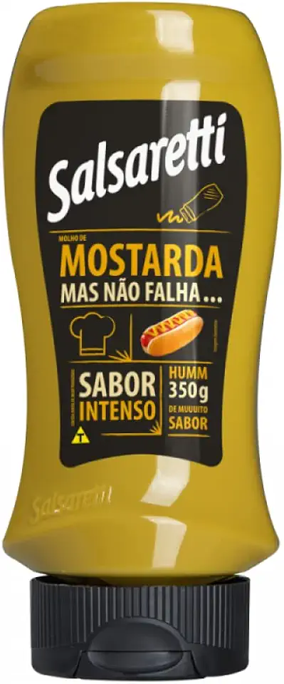 Salsaretti Mostarda Tradicional Salsaretti Top Down 350G