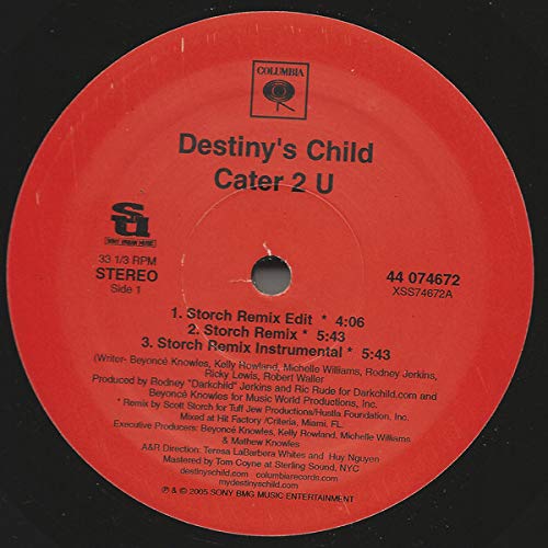 Photo de Cater 2 U (Remixes) [Vinyl Single 12'']