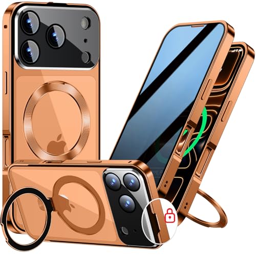 yXChJo[CbNE`h~EV̈̌^Jی +CDBX^hziPhone 17 Pro Max p P[X Sʕی MagsafeΉ [hz[t [{̂ČE}bgt[ ] cΉ 9HKX C