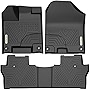 YITAMOTOR Floor Mats Compatible with Honda Pilot, Custom Fit Floor Liners for 2016-2022 Honda Pilot, 1st & 2nd Row All Weather Protection , Black