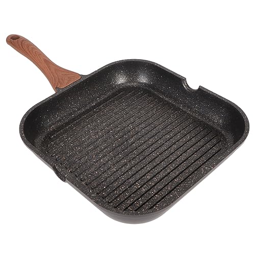 Poêle à steak aluminium conduction uniforme facile à nettoyer - 6