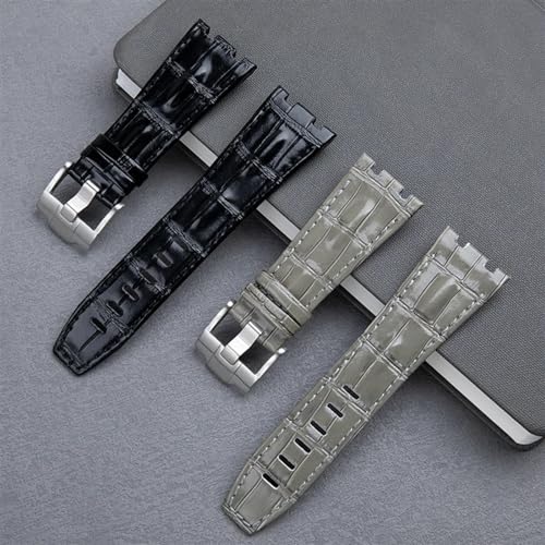 Bracelet en cuir importé pour Audemars Piguet Royal Oak Offshore 42mm - 6
