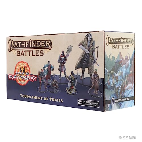 Pathfinder Battles Fists of the Ruby Phoenix figurines pour combat tactique - 3