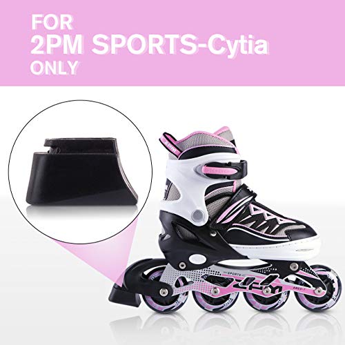 2PM Sports Inline Skate Brake Stopper, Replacement Brake Pad-Type 2（Cytia） - Thumbnail 2