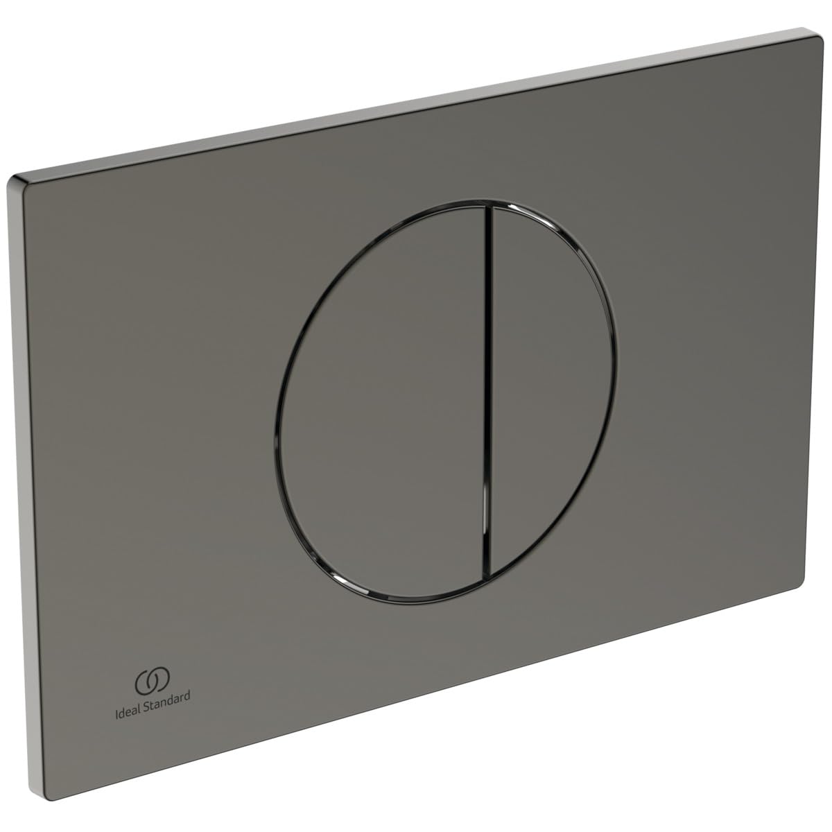 Ideal Standard Oleas płyta uruchamiająca do spłuczek WC ProSys – 2 mechaniczne przyciski z tworzywa sztucznego ABS – Magnetic Grey