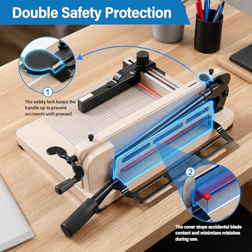 Machine de découpe manuelle A4 pour aligner parfaitement vos liasses de documents - 4