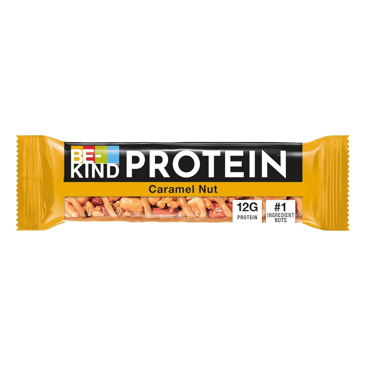 BE-KIND Protein 3x Dark Chocolate Nut 12x50g & BE-KIND Protein 3x Caramel Nut 12x50g I Proteinriegel I Schokoriegel I Sportriegel I Glutenfrei I Glutenfreie Riegel